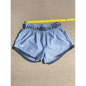 Under Armour Youth Medium Blue Athletic Running Shorts YMD Performance